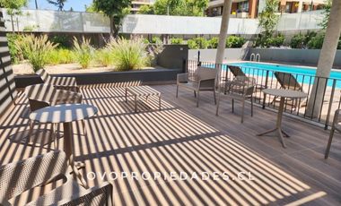 MODERNO DEPARTAMENTO 2 DORMITORIOS 2 BAÑOS LAS CONDES