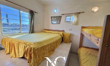 Casa en venta mas departamento a 100 mts del mar 65 m2