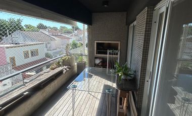 Alquiler departamento amoblado de 3 ambientes con cochera-  La Lucila
