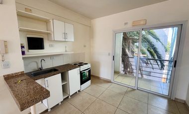 Departamento super amplio de dos ambientes  alquiler.