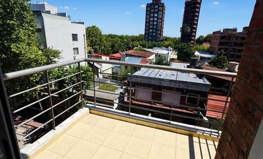 Departamento super amplio de dos ambientes  alquiler.