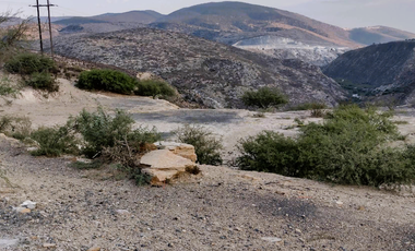 Terreno explotación Mármol Carbonato de Calcio Cal Marmolina Cadereyta Querétaro
