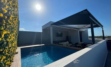 DEPARTAMENTO EN RENTA (MOD. B), ALBERCA, ROOF GARDEN. CARMEN, CAMPECHE.
