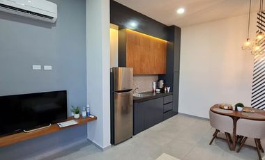 DEPARTAMENTO EN RENTA (MOD. B), ALBERCA, ROOF GARDEN. CARMEN, CAMPECHE.