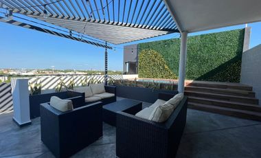DEPARTAMENTO EN RENTA (MOD. B), ALBERCA, ROOF GARDEN. CARMEN, CAMPECHE.