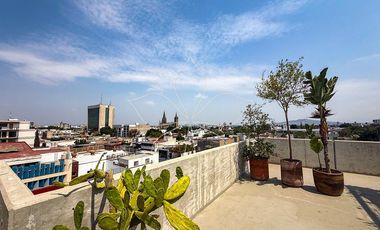 DEPARTAMENTO AMUEBLADO TIPO LOFT EN COLONIA AMERICANA, GUADALAJARA