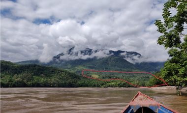 TERRENO CON RIO Y QUEBRADAS CHAZUTA