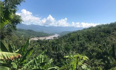 TERRENO CON RIO Y QUEBRADAS CHAZUTA