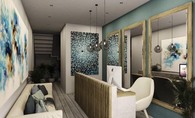 DEPARTAMENTO EN VENTA EN PLAYA DEL CARMEN DE 2 HABITACIONES CON ALBERCA, GYM Y SEGURIDAD 24/7