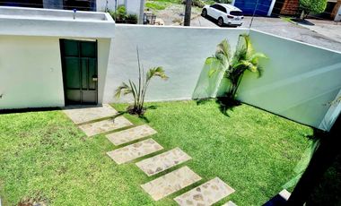 Casa Semi Amueblada de 3 Habitaciones con alberca y jardin con vigilancia