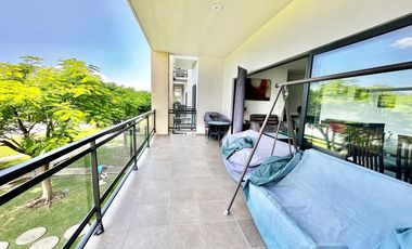 Departamento amueblado en renta en Paraiso Country Club