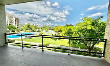 Departamento amueblado en renta en Paraiso Country Club