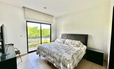 Departamento amueblado en renta en Paraiso Country Club