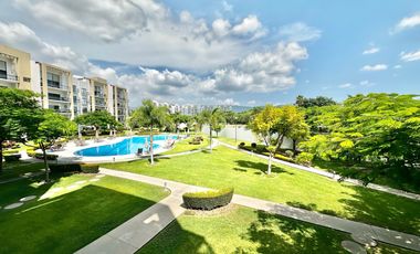 Departamento amueblado en renta en Paraiso Country Club