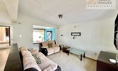 5 Recamaras con baño, bungalow, jardin y alberca enorme