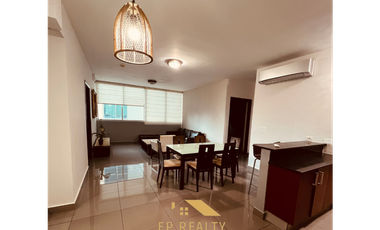 ALQUILO APARTAMENTO EN SAN FRANCISCO, 2 RECAMARAS, AMOBLADO, 95M2.