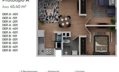 Departamento en venta en Jamaica, Venustiano Carranza, Ciudad de México