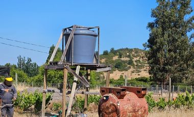 PARCELA CON AGUA Y LUZ A 130 KMS DE SANTIAGO