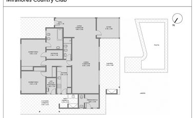 EN VENTA MIRAFLORES CASA SOBRE LOTE CENTRAL, JARDIN ,PILETA