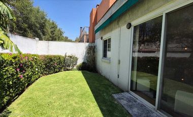 ENCATADORA CASA, CON JARDIN A PASOS DEL CENTRO DE TLALPAN