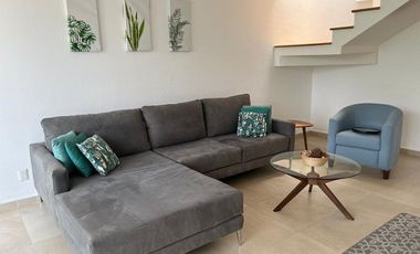 Departamento amueblado  CAISA en Juriquilla Santa Fe, Qro.