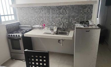 DEPARTAMENTO AMUEBLADO EN RENTA EN MÉRIDA, TEMOZÓN NORTE