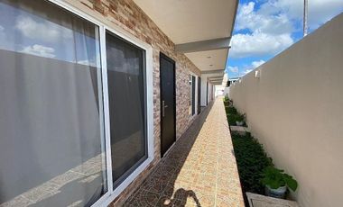 DEPARTAMENTO AMUEBLADO EN RENTA EN MÉRIDA, TEMOZÓN NORTE