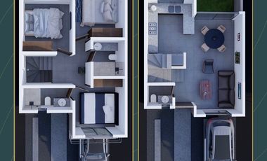PREVENTA CIUDAD MESETA MODELO SOLANA BALCON