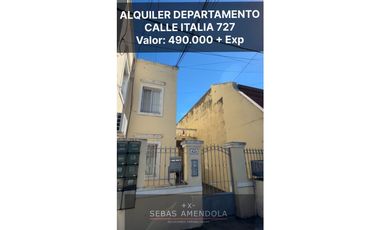 ALQUILER DEPARTAMENTO CALLE ITALIA 727