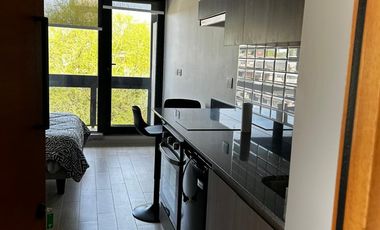 DEPARTAMENTO ESTUDIO AMOBLADO, ESTACIONAMIENTO Y BODEGA