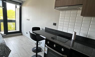 DEPARTAMENTO ESTUDIO AMOBLADO, ESTACIONAMIENTO Y BODEGA