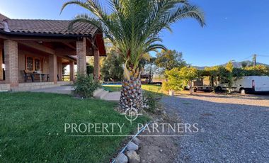 Espectacular parcela productiva con cerezos y casa en Teno