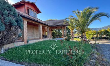 Espectacular parcela productiva con cerezos y casa en Teno