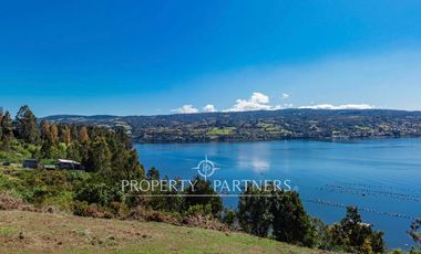 Parcelas bordemar, península de Rilán, Chiloé