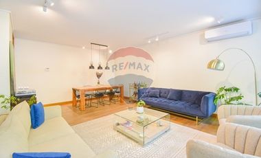 Depto con Patio y Jadín - 3D + Servicio