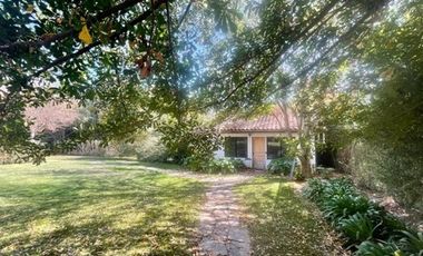 VENTA CASA EN PARCELA 4 DOR + SERV + TALLER LIRAY