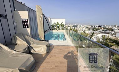 Departamento amoblado y equipado en exclusiva zona de San Isidro