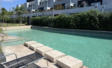 Duplex dos ambientes impecable con aires y cortinas Sotavento Canning