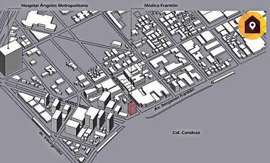 #VentaConsultorio T02  en Torre Médica, Zona Condesa  CDMX