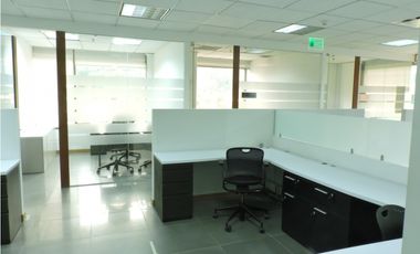 ARRIENDO OFICINA 170m2 AMOBLADA 12PTOS EDIFICIO EMPRESARIAL  - USAQUEN