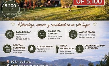Parcela en Venta en Camino a San Manuel - Camino Europa Poniente - Melipilla
