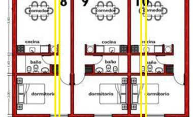 ALQUILER Dpto un dormitorio - centro - Esperanza