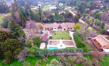 Casa en Venta en Venta Hermosa Casa Construcción Sólida, 5.000 m2 Terreno, El Manzano, San Jose de Maipo