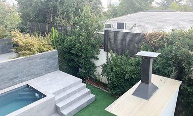 Dúplex con Jardín, Piscina Priv. Quincho Vitacura