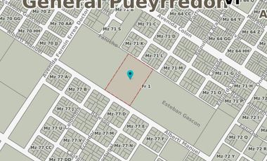 Venta Fraccion 26110 m²  Barrio Jorge Newbery