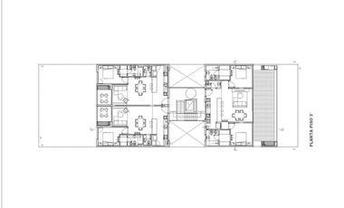 Departamento en venta de 2 ambientes en Martinez