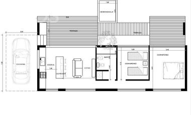 VENTA TINY HOUSE 65 M² 2 DORMITORIOS MAS TERRAZA EXCLUSIVA EN VALLE DE UCO, MENDOZA