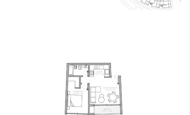 2 ambientes con parrilla y terraza/jardin en Lagunita - Nordelta