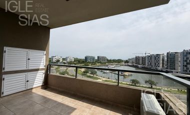 Departamento en alquiler vista al río, Espigón, Puerto Escondido, Nordelta
