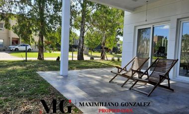 Casa en alquiler, 5 ambientes.  Terralagos, Canning